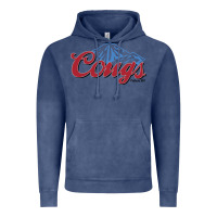 Vintage Denim wsu cougs light blue Vintage Hoodie - linhVisuals