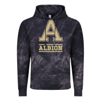 Cloud Black albion college athleticpurple Vintage Hoodie - linhVisuals