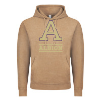 Vintage Coffee albion college athleticpurple Vintage Hoodie - linhVisuals