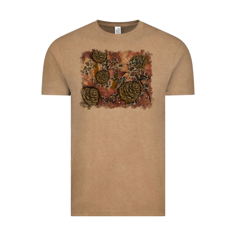 Glitter Leopard Fall Background Vintage Tee by RanaPortraitStore | Teevron