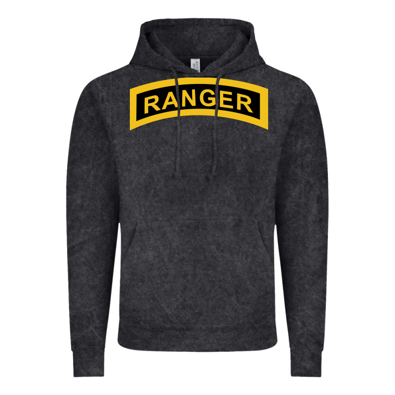 Army Ranger Tab   Black & Gold   Army Ranger Tab Black Gold Vintage Hoodie by linhVisuals | Teevron
