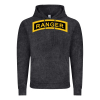 Vintage Black army ranger tab   black & gold   army ranger tab black gold Vintage Hoodie - linhVisuals