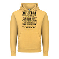 Yes I'm A Spoiled Husband ..awesome Wife T Shirt Vintage Hoodie | Teevron