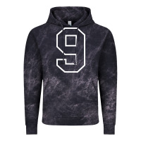 Cloud Black number #9 sports jersey uniform Vintage Hoodie - linhVisuals