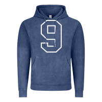 Vintage Denim number #9 sports jersey uniform Vintage Hoodie - linhVisuals