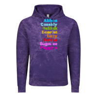 Cloud Purple althea cassidy name woman mans Vintage Hoodie - linhVisuals