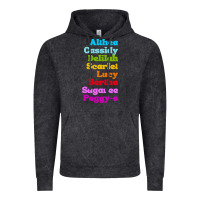 Vintage Black althea cassidy name woman mans Vintage Hoodie - linhVisuals