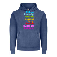 Vintage Denim althea cassidy name woman mans Vintage Hoodie - linhVisuals