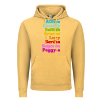 Vintage Mustard althea cassidy name woman mans Vintage Hoodie - linhVisuals