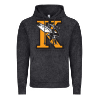 Vintage Black kalamazoo college vectorized Vintage Hoodie - linhVisuals