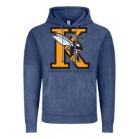Vintage Denim kalamazoo college vectorized Vintage Hoodie - linhVisuals