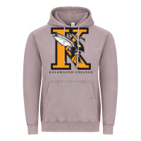 Vintage Zinc kalamazoo college vectorized Vintage Hoodie - linhVisuals