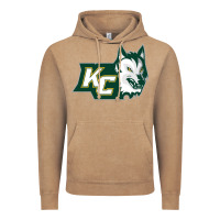 Vintage Coffee keuka college wolf vectorized Vintage Hoodie - linhVisuals