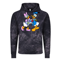 Cloud Black donal duck Vintage Hoodie - linhVisuals