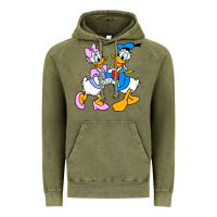 Vintage Olive donal duck Vintage Hoodie - linhVisuals