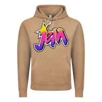 Vintage Coffee jem and the holograms musical Vintage Hoodie - linhVisuals