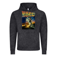 Vintage Black back to the future vintage Vintage Hoodie - linhVisuals