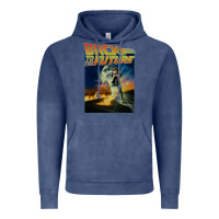 Vintage Denim back to the future vintage Vintage Hoodie - linhVisuals