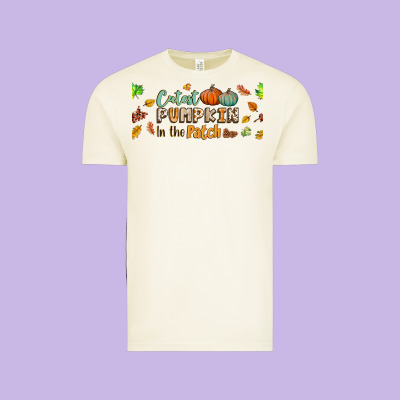 Cutest Pumpkin In The Patch Lebbey Glass Vintage Tee Designed By Bundleandbundleshop