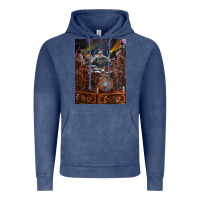 Vintage Denim Neil Peart cool Vintage Hoodie - linhVisuals