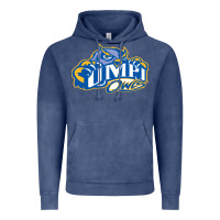 Vintage Denim university of maine at presque isle vectorized Vintage Hoodie - linhVisuals