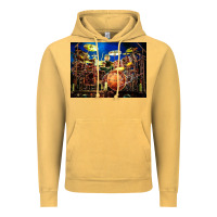 Vintage Mustard Neil Peart encore Vintage Hoodie - linhVisuals