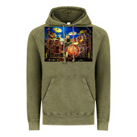 Vintage Olive Neil Peart encore Vintage Hoodie - linhVisuals