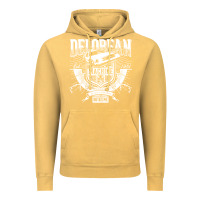 Vintage Mustard delorean machine Vintage Hoodie - linhVisuals
