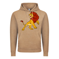 Vintage Coffee mufasa the lion king Vintage Hoodie - linhVisuals