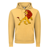 Vintage Mustard mufasa the lion king Vintage Hoodie - linhVisuals