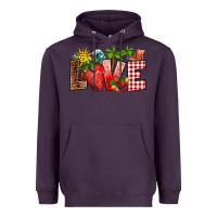 Plum love strawberry Heavyweight Hoodie - RanaPortraitStore