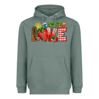 Sage love strawberry Heavyweight Hoodie - RanaPortraitStore