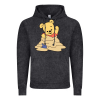 Vintage Black baby bear Vintage Hoodie - linhVisuals