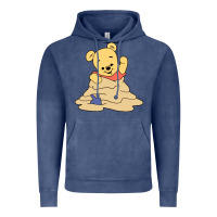 Vintage Denim baby bear Vintage Hoodie - linhVisuals