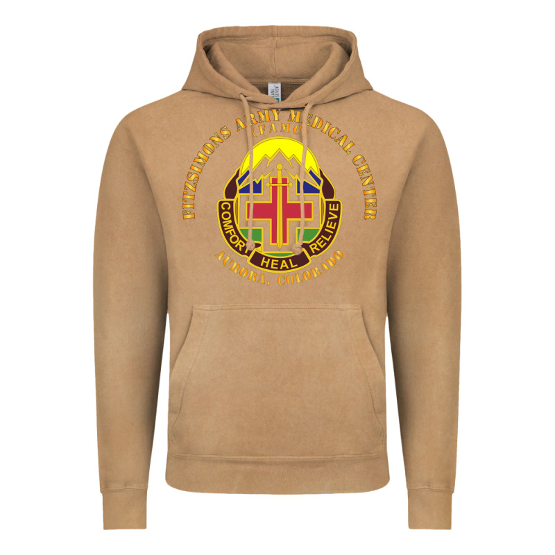 Fitzsimon Army Medical Center Vintage Hoodie by linhVisuals | Teevron