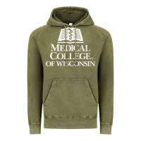 Vintage Olive medical college of wisconsin Vintage Hoodie - linhVisuals