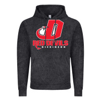 Vintage Black red de dickinson college vectorized Vintage Hoodie - linhVisuals