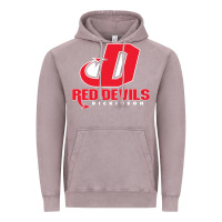 Vintage Zinc red de dickinson college vectorized Vintage Hoodie - linhVisuals