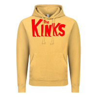 Vintage Mustard The Kinks Vintage Hoodie - linhVisuals