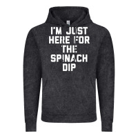 Vintage Black foodie appetizer i'm just here for the spinach dip premium t shirt Vintage Hoodie - linhVisuals
