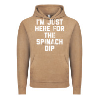 Vintage Coffee foodie appetizer i'm just here for the spinach dip premium t shirt Vintage Hoodie - linhVisuals