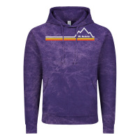 Cloud Purple mt. bachelor   mount bachelor Vintage Hoodie - linhVisuals