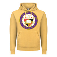Vintage Mustard college of the holy cross Vintage Hoodie - linhVisuals