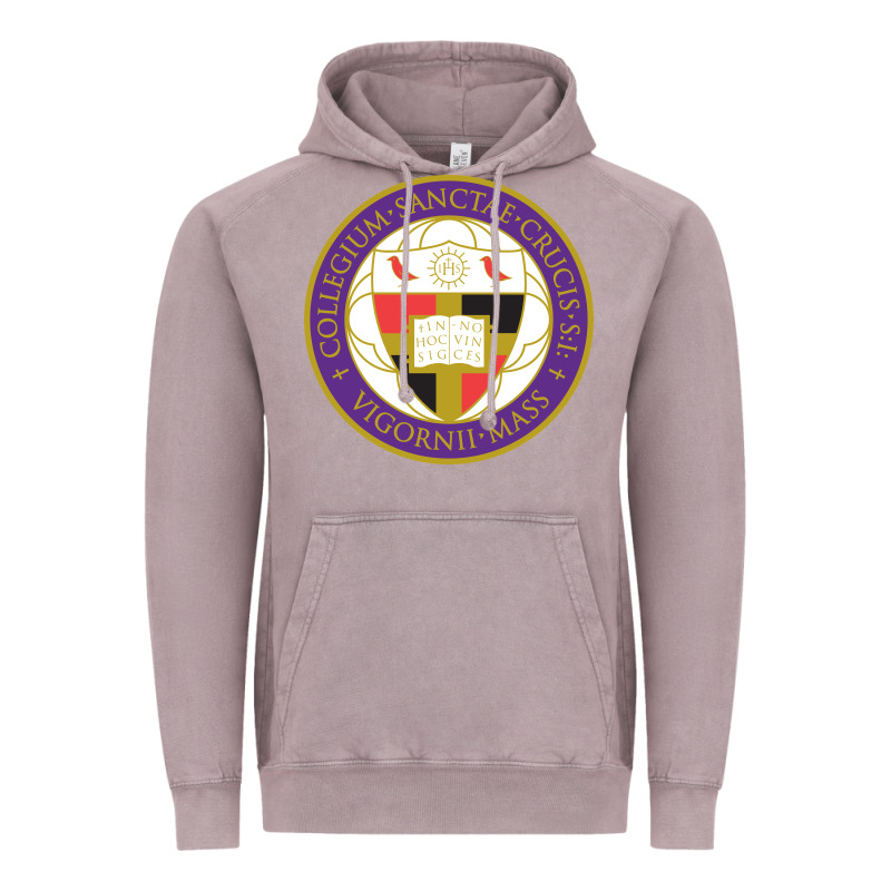 College Of The Holy Cross Vintage Hoodie by linhVisuals | Teevron