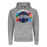 Cloud Rock sixers basketball Vintage Hoodie - linhVisuals