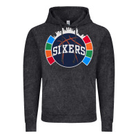 Vintage Black sixers basketball Vintage Hoodie - linhVisuals