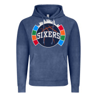 Vintage Denim sixers basketball Vintage Hoodie - linhVisuals