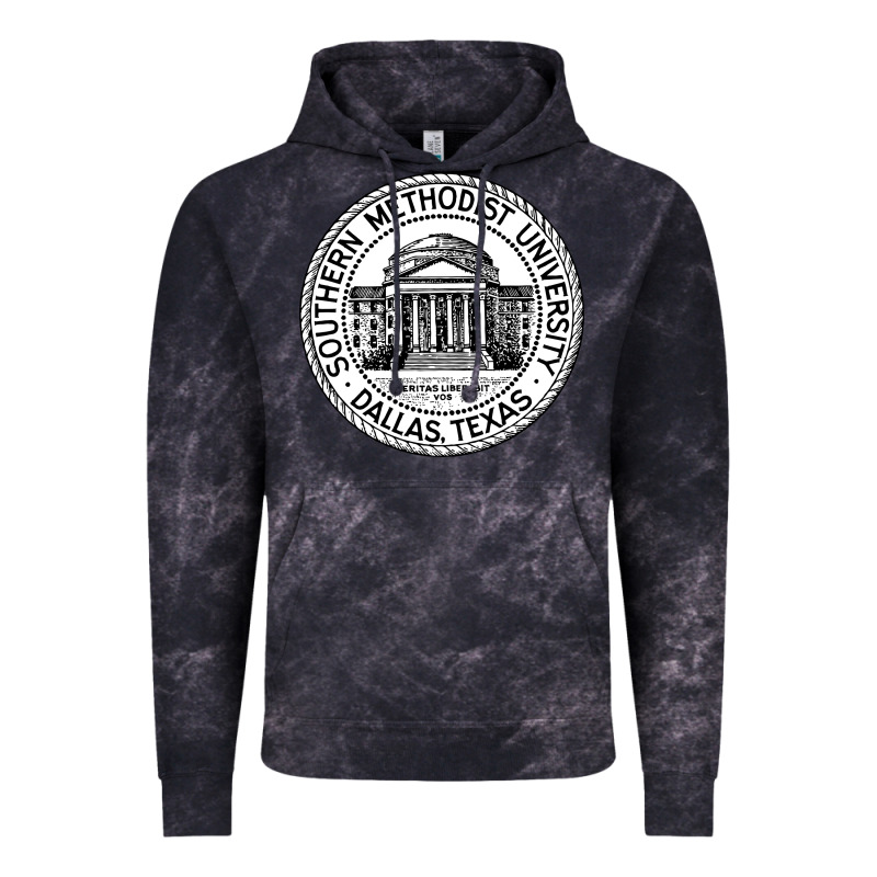 Southern Methodist University Vintage Hoodie by linhVisuals | Teevron