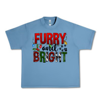 Pebble Blue Furry And Bright Urban Heavy Tee - FaDigitalArtStudio