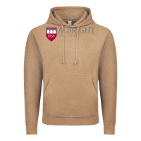 Vintage Coffee albright college vectorized Vintage Hoodie - linhVisuals